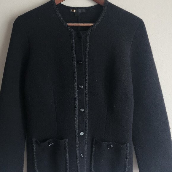 Maje Knitted Jacket Size 2 (Med) EUC - Picture 3 of 7